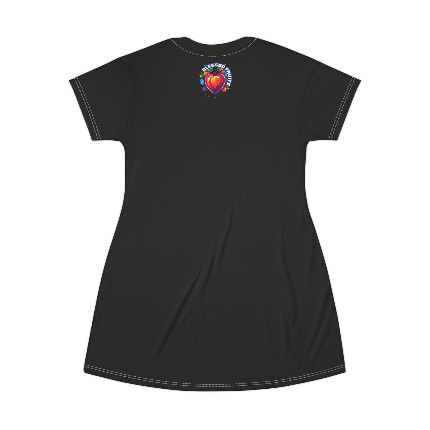 Blessed Fruits T-Shirt Dress
