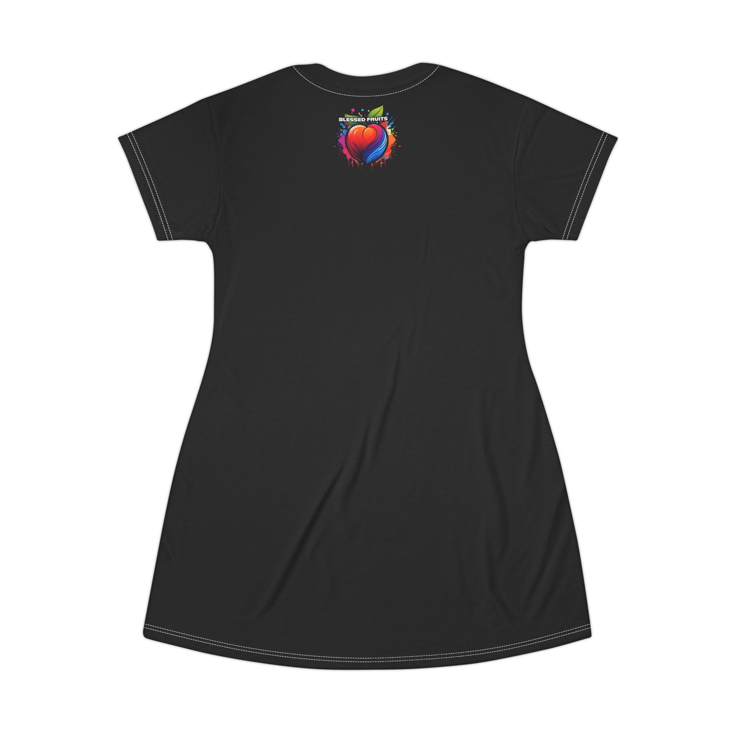 Blessed Fruits T-Shirt Dress