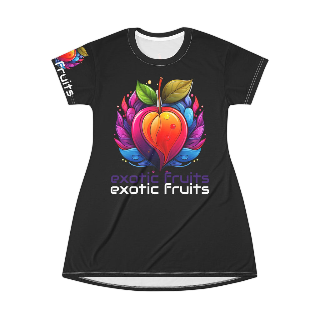Exotic Fruits T-Shirt Dress