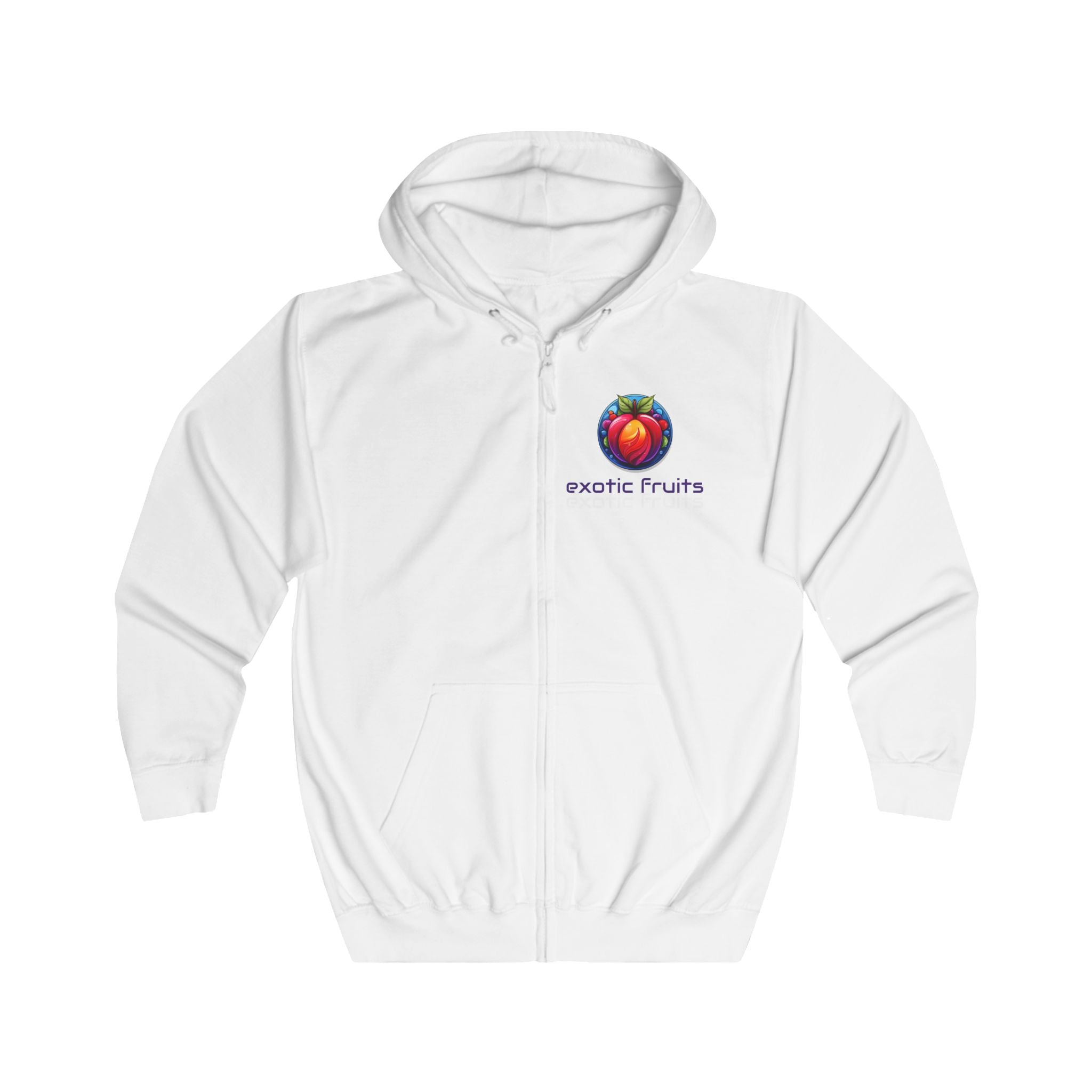 Exotic Fruits Full Zip Hoodie