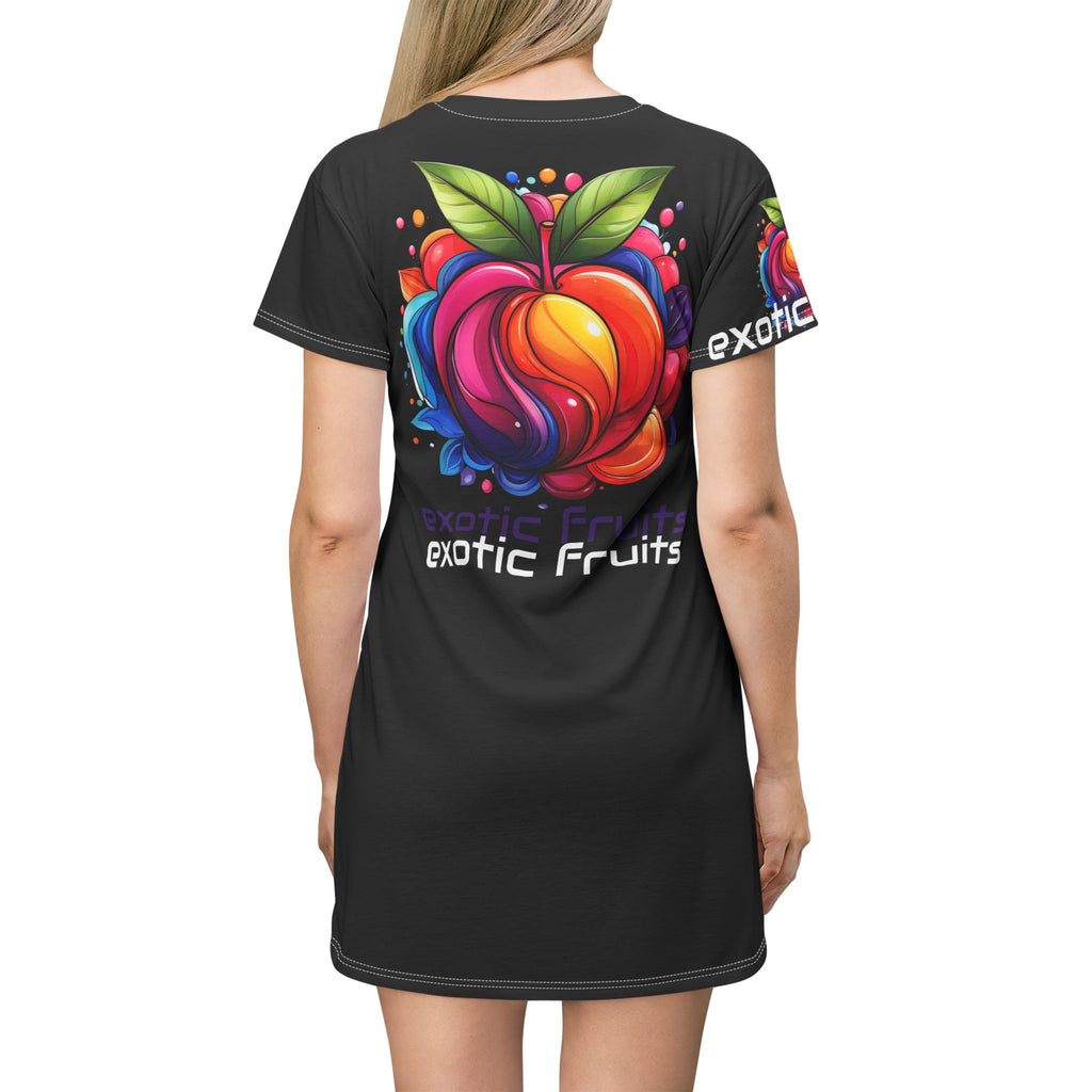 Exotic Fruits T-Shirt Dress