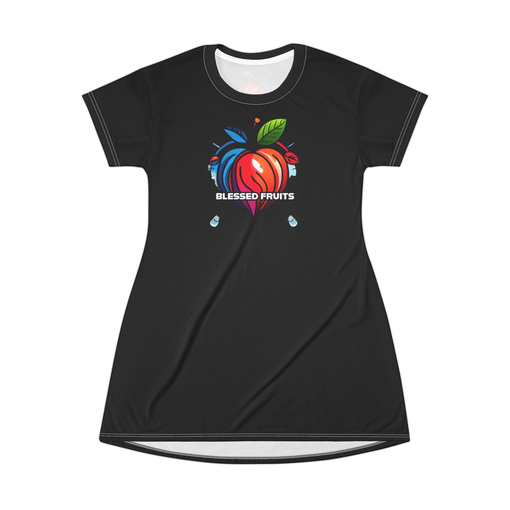 Blessed Fruits T-Shirt Dress