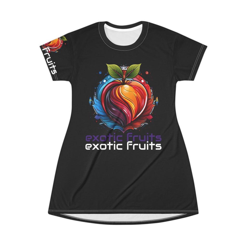 Exotic Fruits T-Shirt Dress