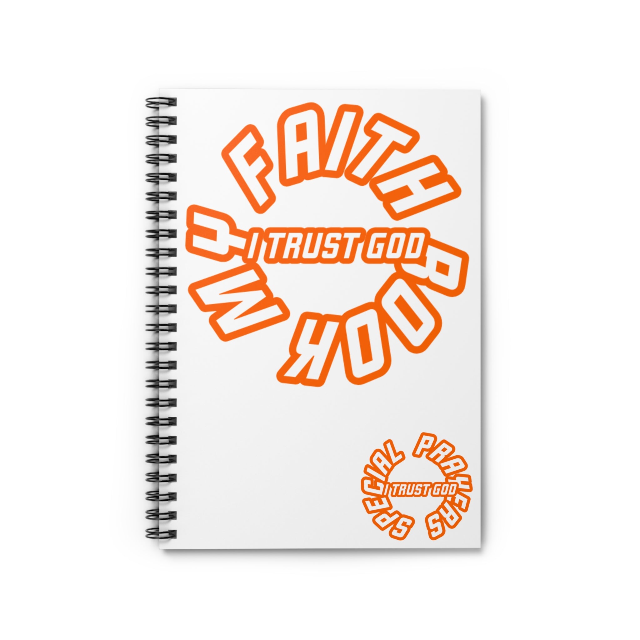 Special Prayers - (Faith Book) Spiral Notebook - Ruled Line