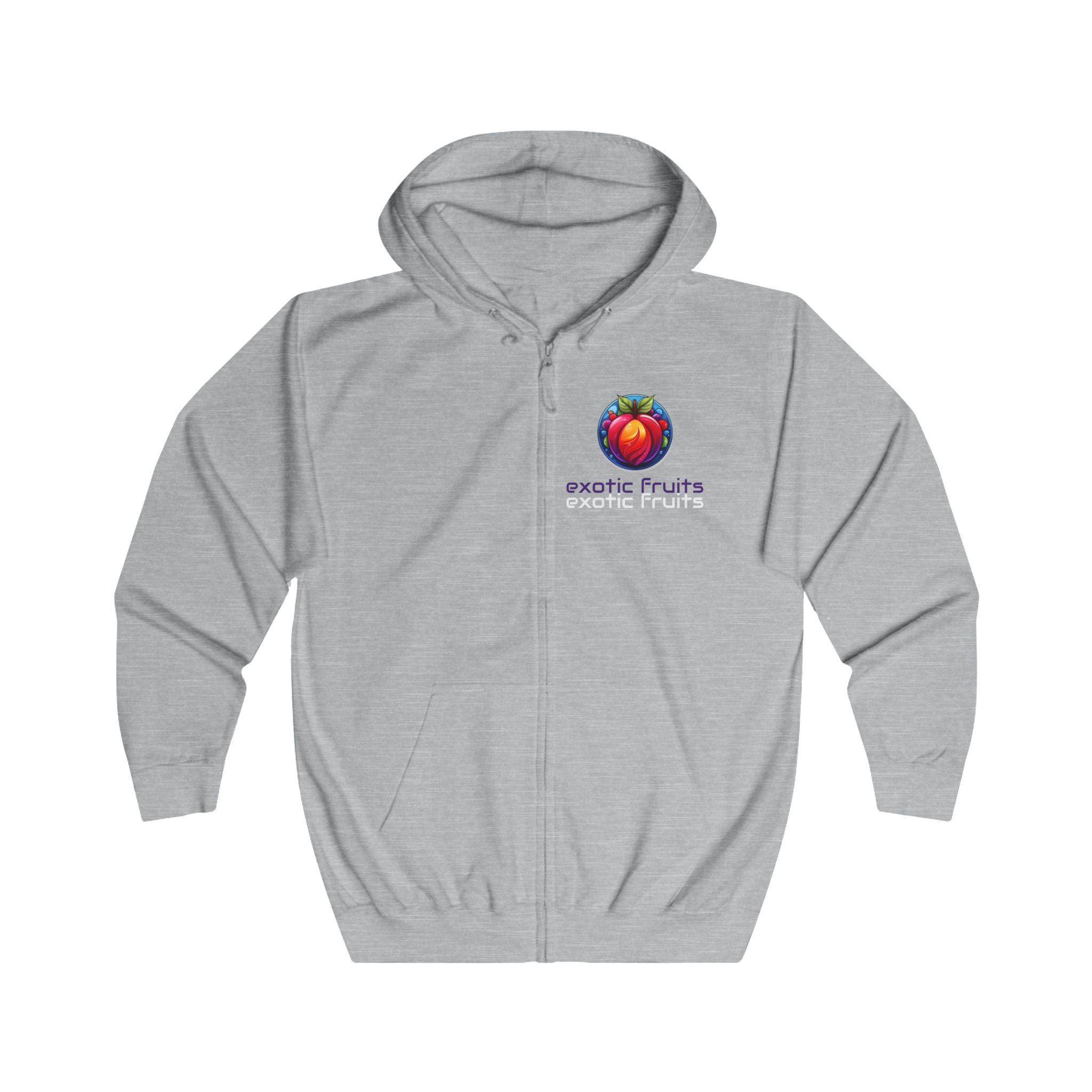 Exotic Fruits Full Zip Hoodie