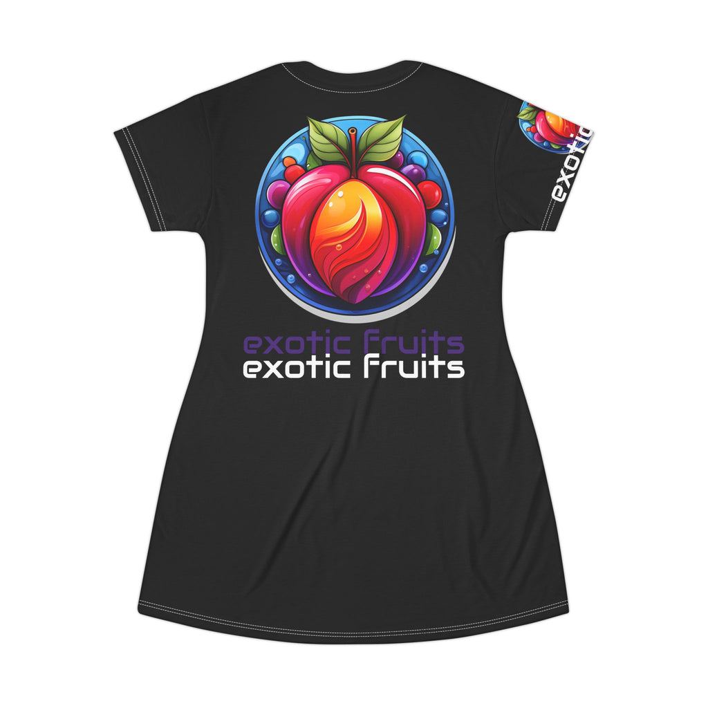 Exotic Fruits T-Shirt Dress