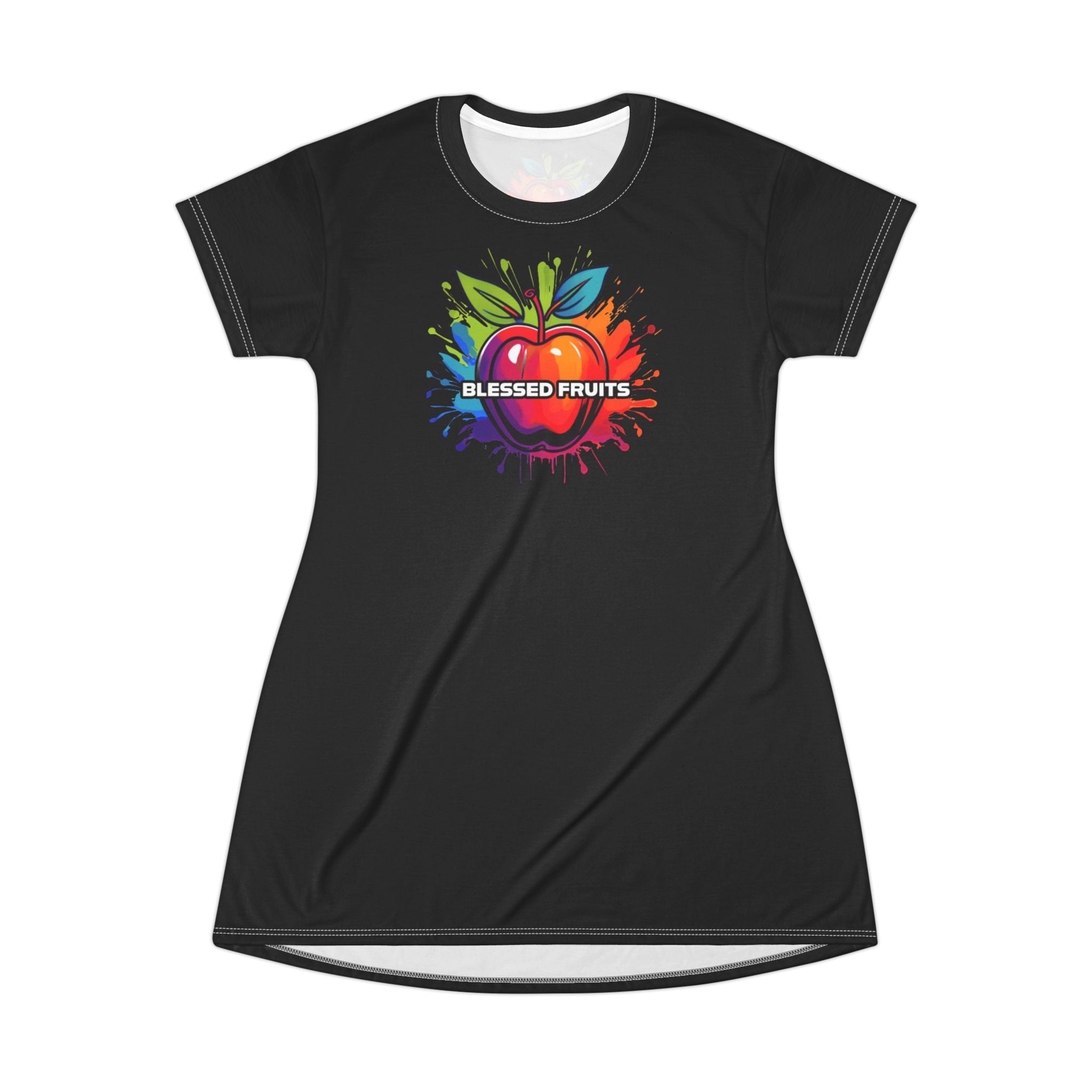 Blessed Fruits T-Shirt Dress
