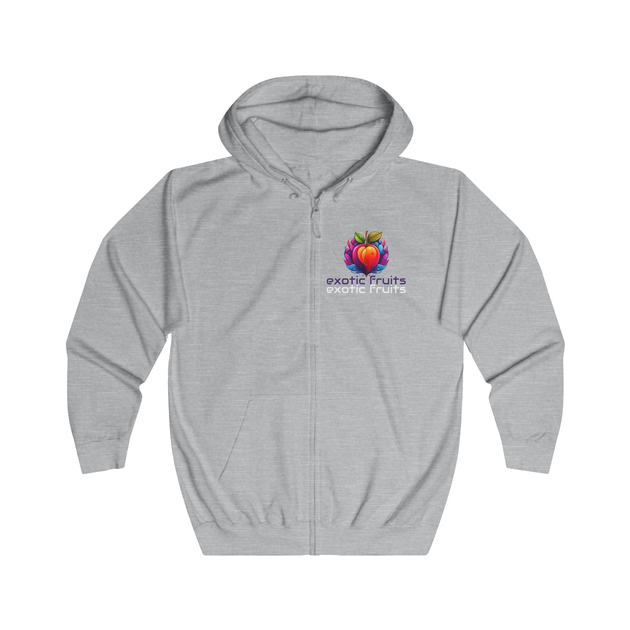 Exotic Fruits Full Zip Hoodie