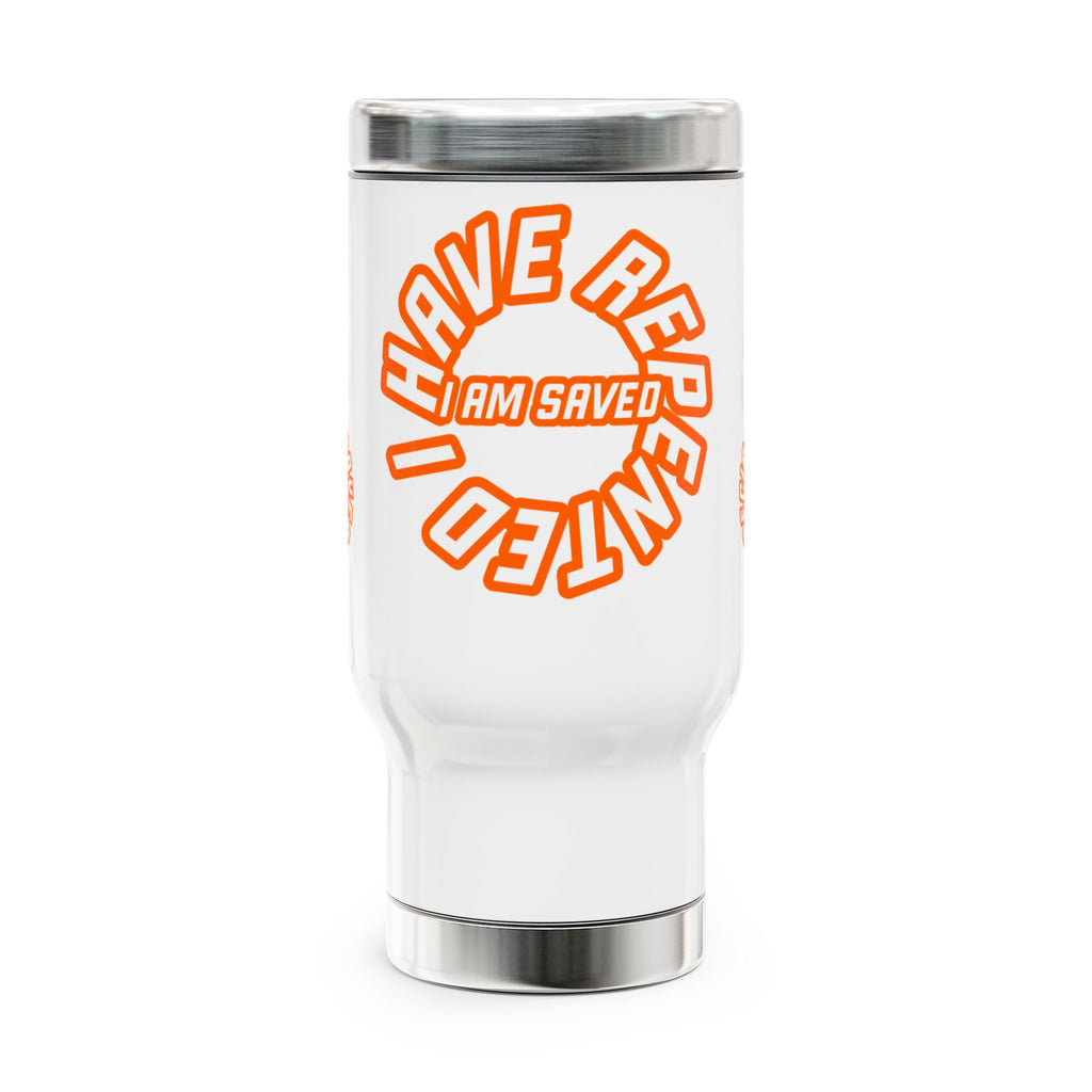 Special Prayers - (I Have Repented) Stainless Steel Travel Mug with Handle, 40oz