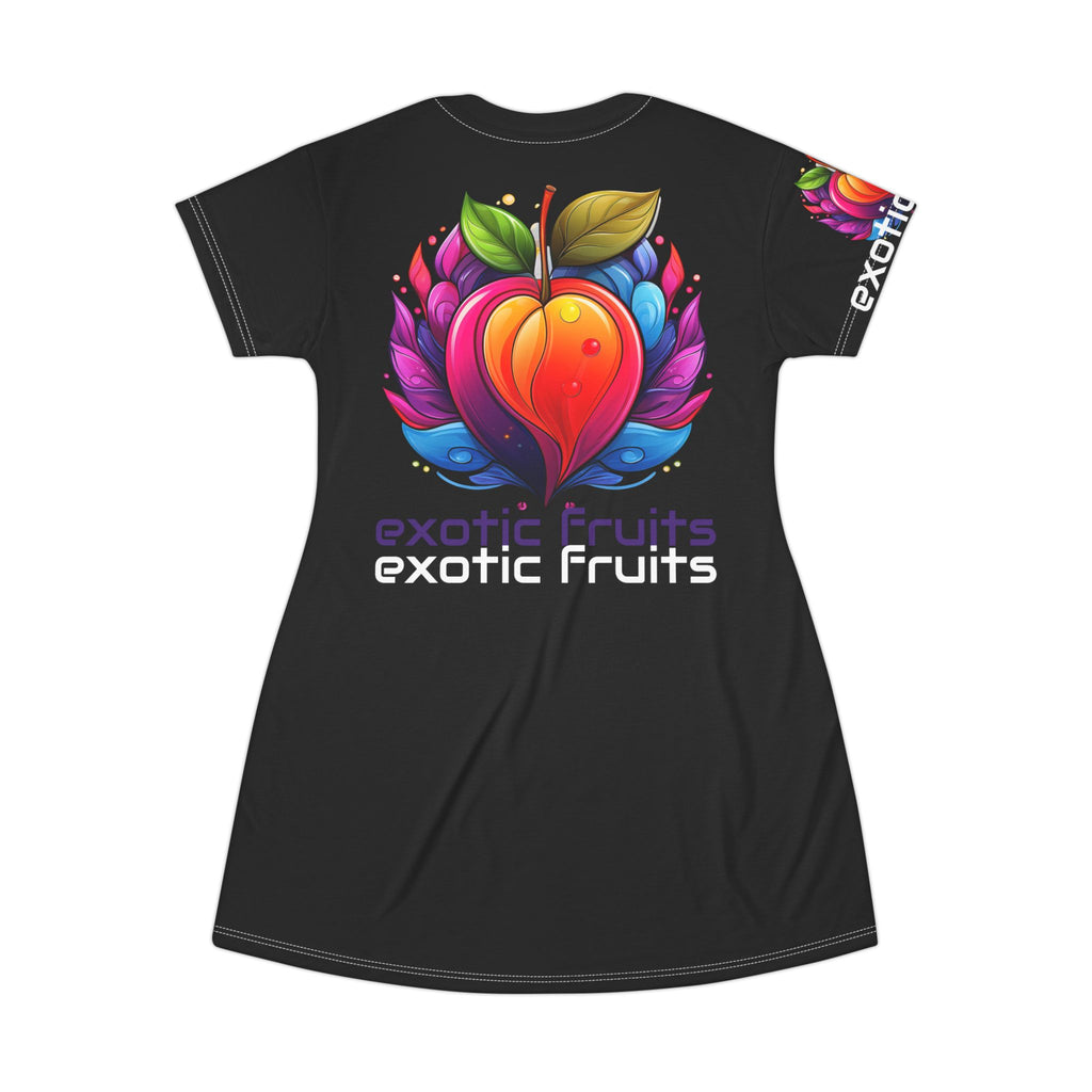Exotic Fruits T-Shirt Dress