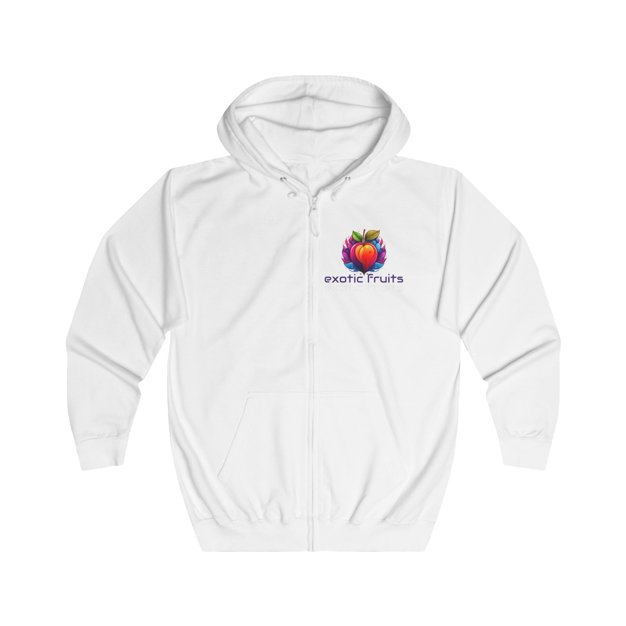 Exotic Fruits Full Zip Hoodie