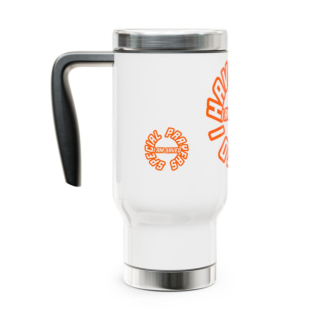 Special Prayers - (I Have Repented) Stainless Steel Travel Mug with Handle, 40oz