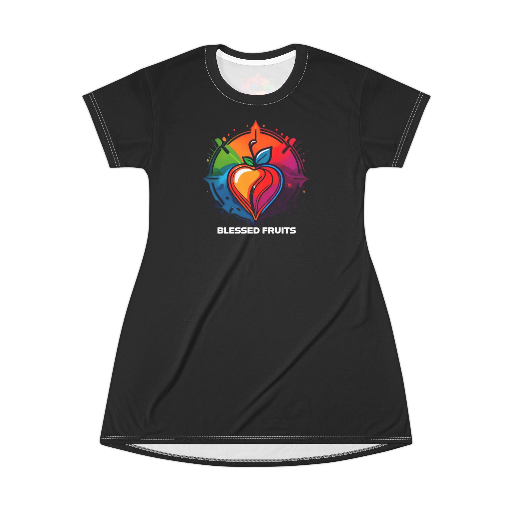Blessed Fruits T-Shirt Dress