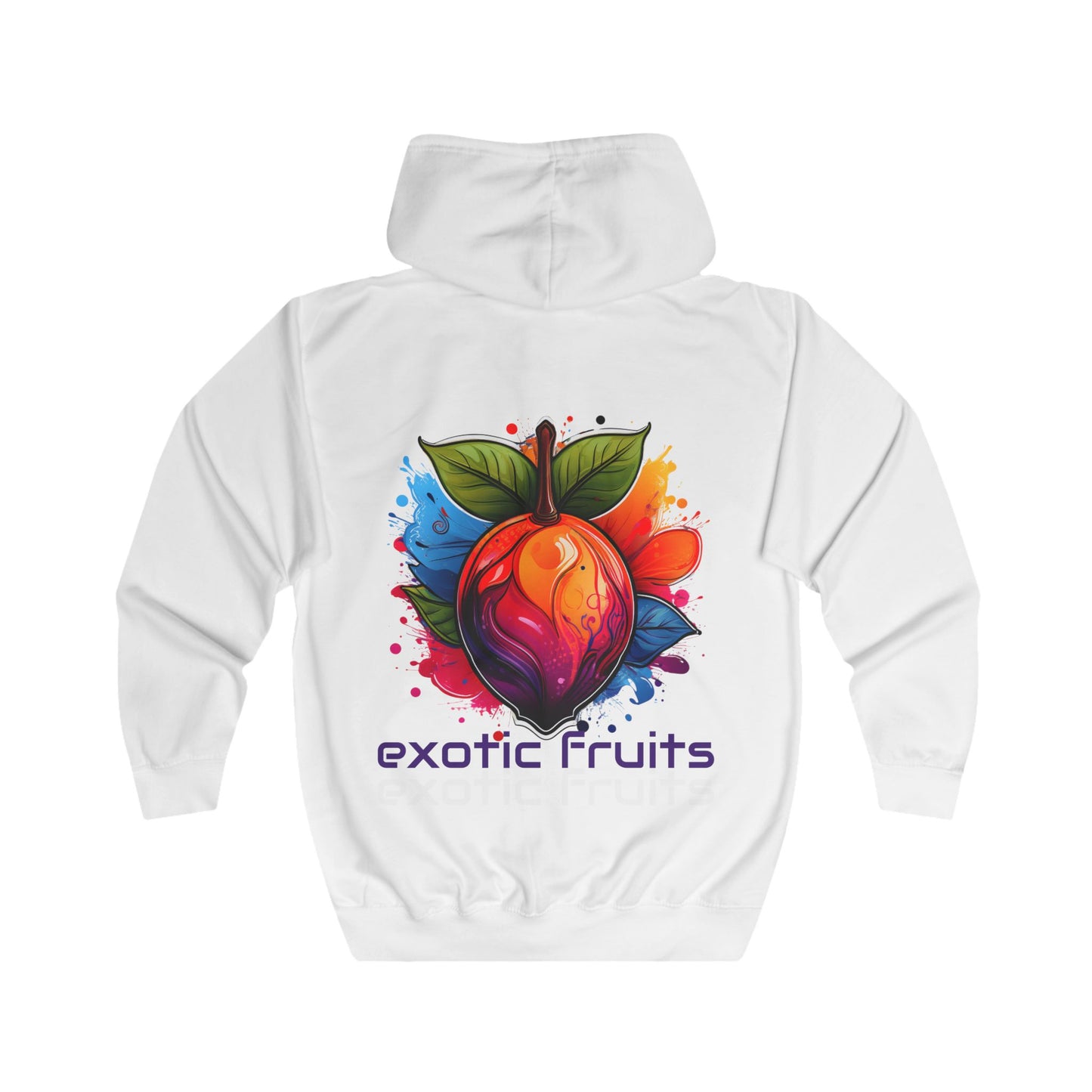 Exotic Fruits Full Zip Hoodie
