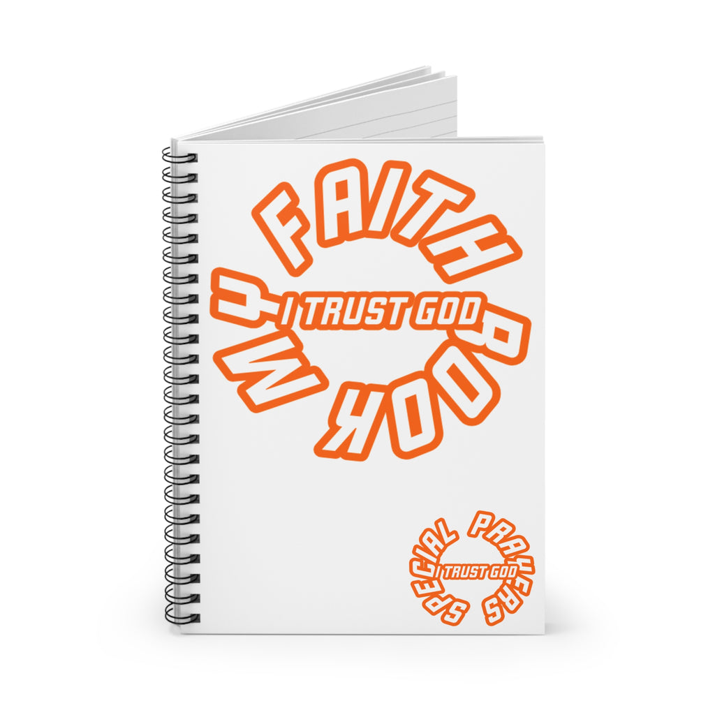 Special Prayers - (Faith Book) Spiral Notebook - Ruled Line