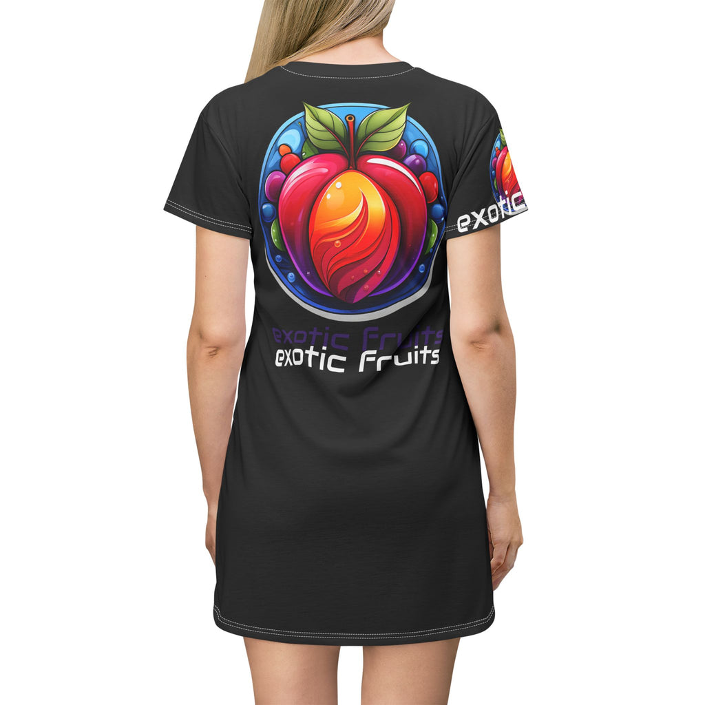 Exotic Fruits T-Shirt Dress
