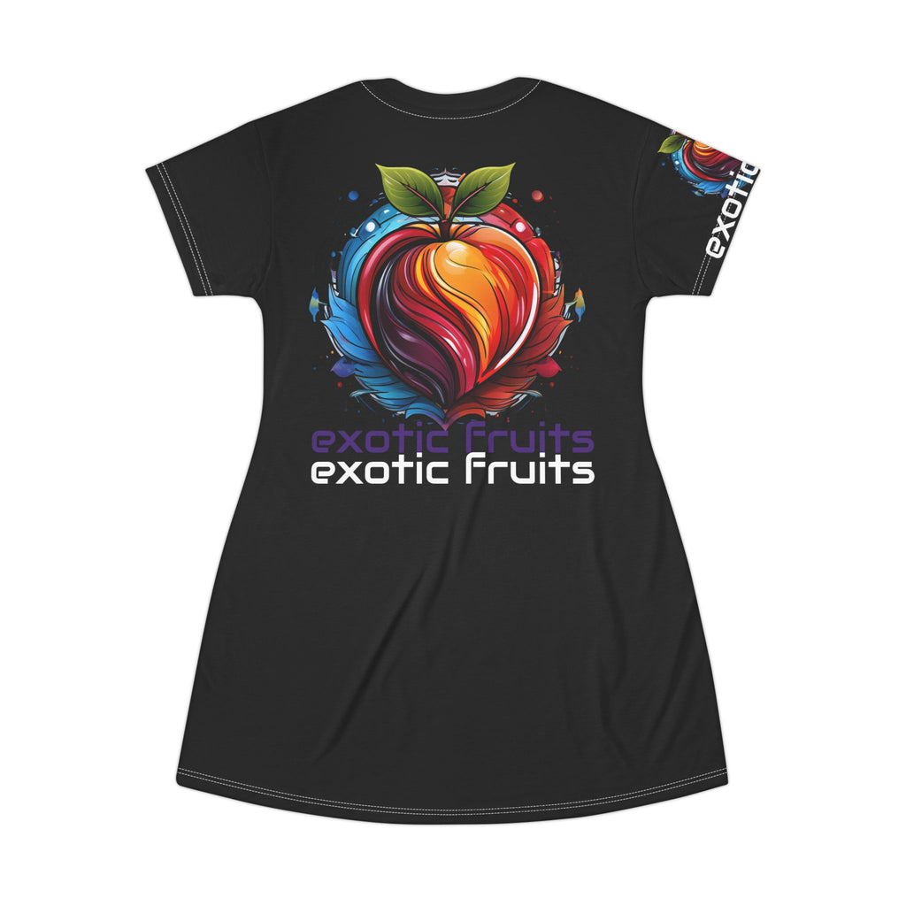 Exotic Fruits T-Shirt Dress