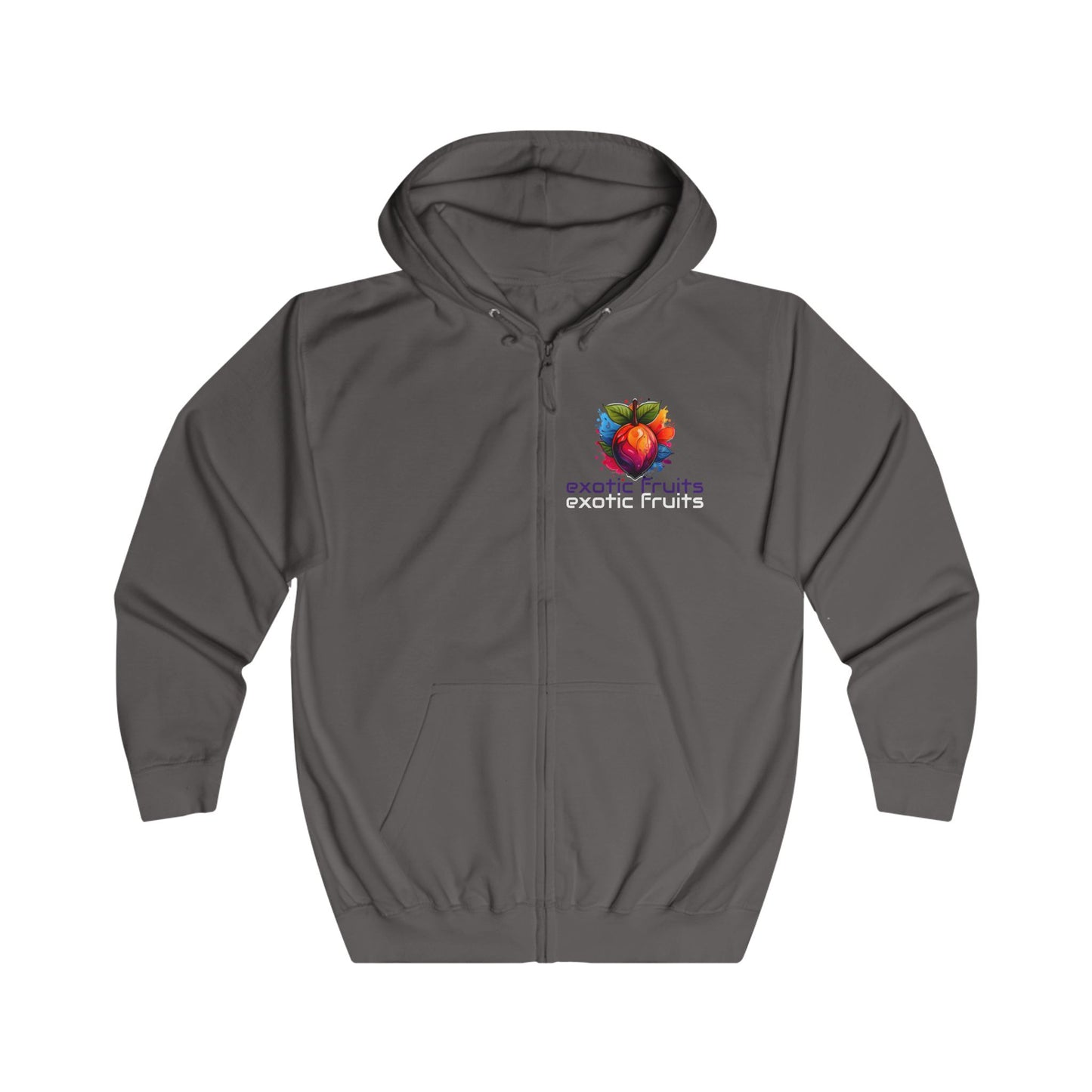 Exotic Fruits Full Zip Hoodie