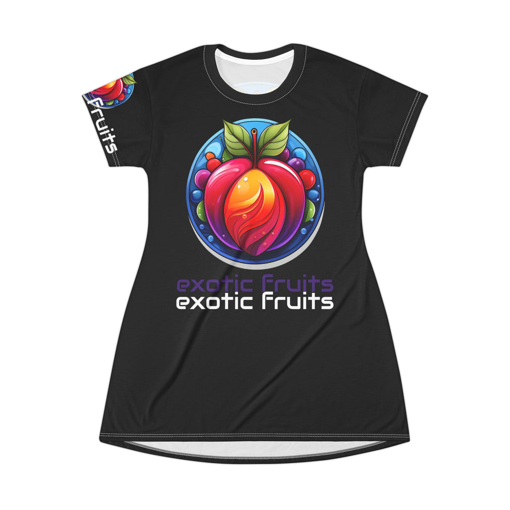 Exotic Fruits T-Shirt Dress