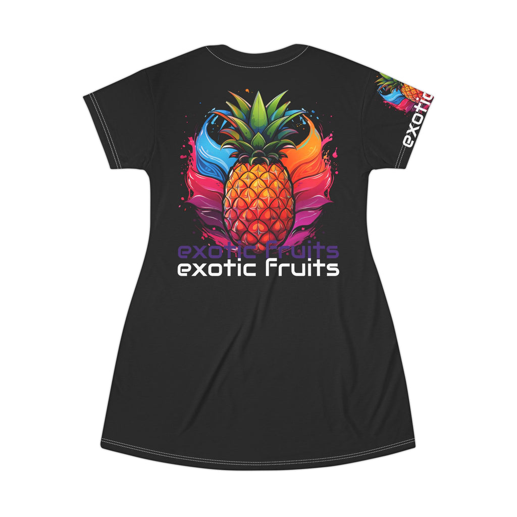Exotic Fruits T-Shirt Dress