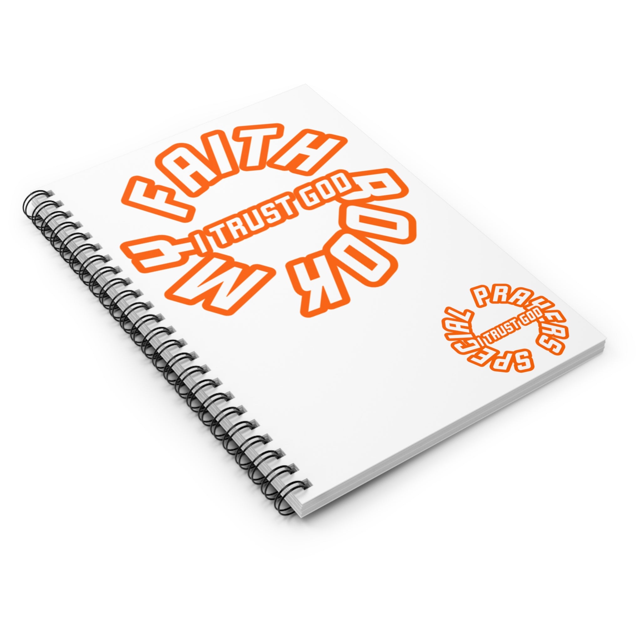 Special Prayers - (Faith Book) Spiral Notebook - Ruled Line