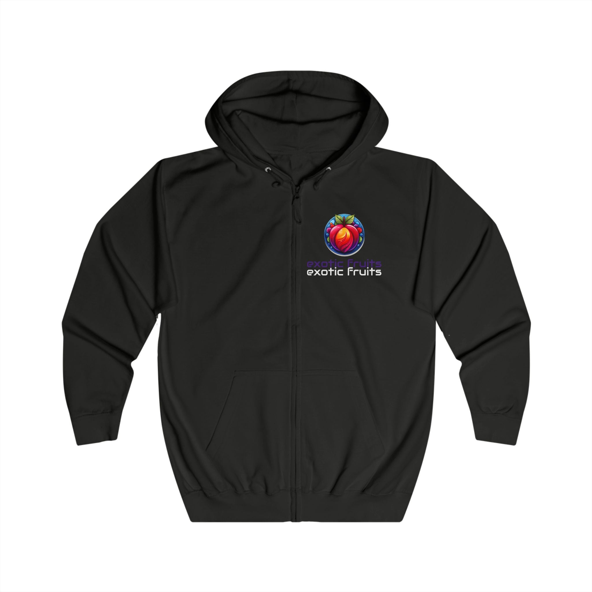 Exotic Fruits Full Zip Hoodie