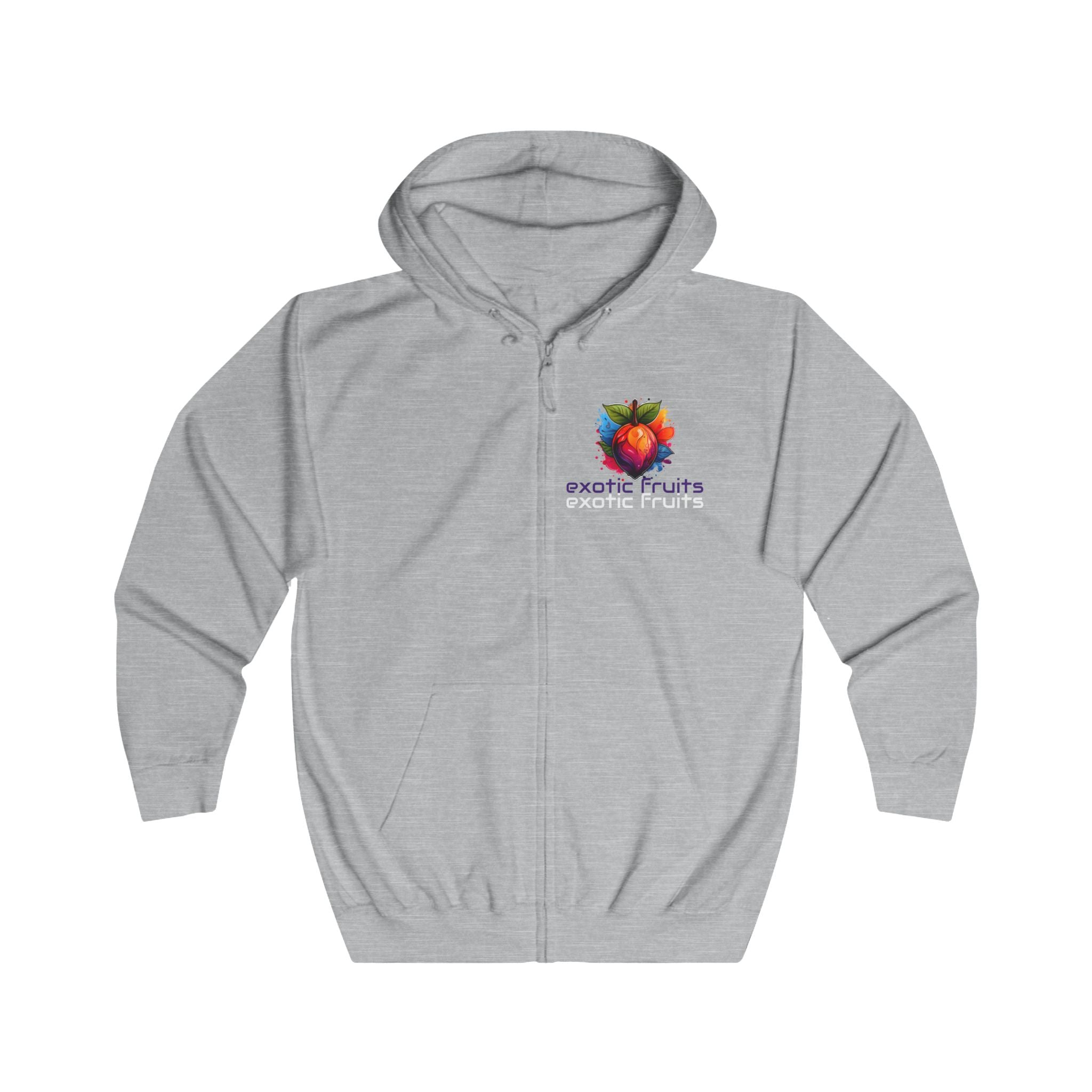 Exotic Fruits Full Zip Hoodie