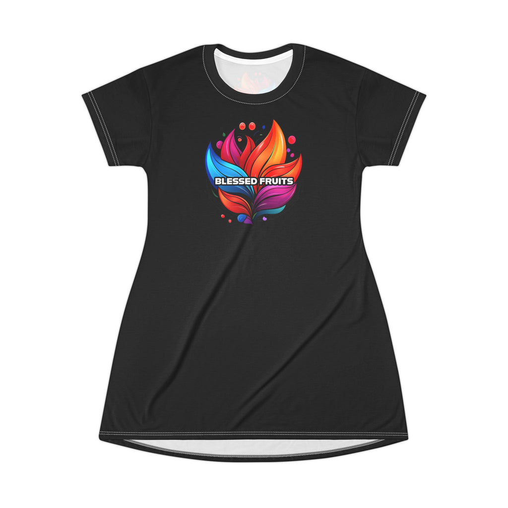 Blessed Fruits T-Shirt Dress