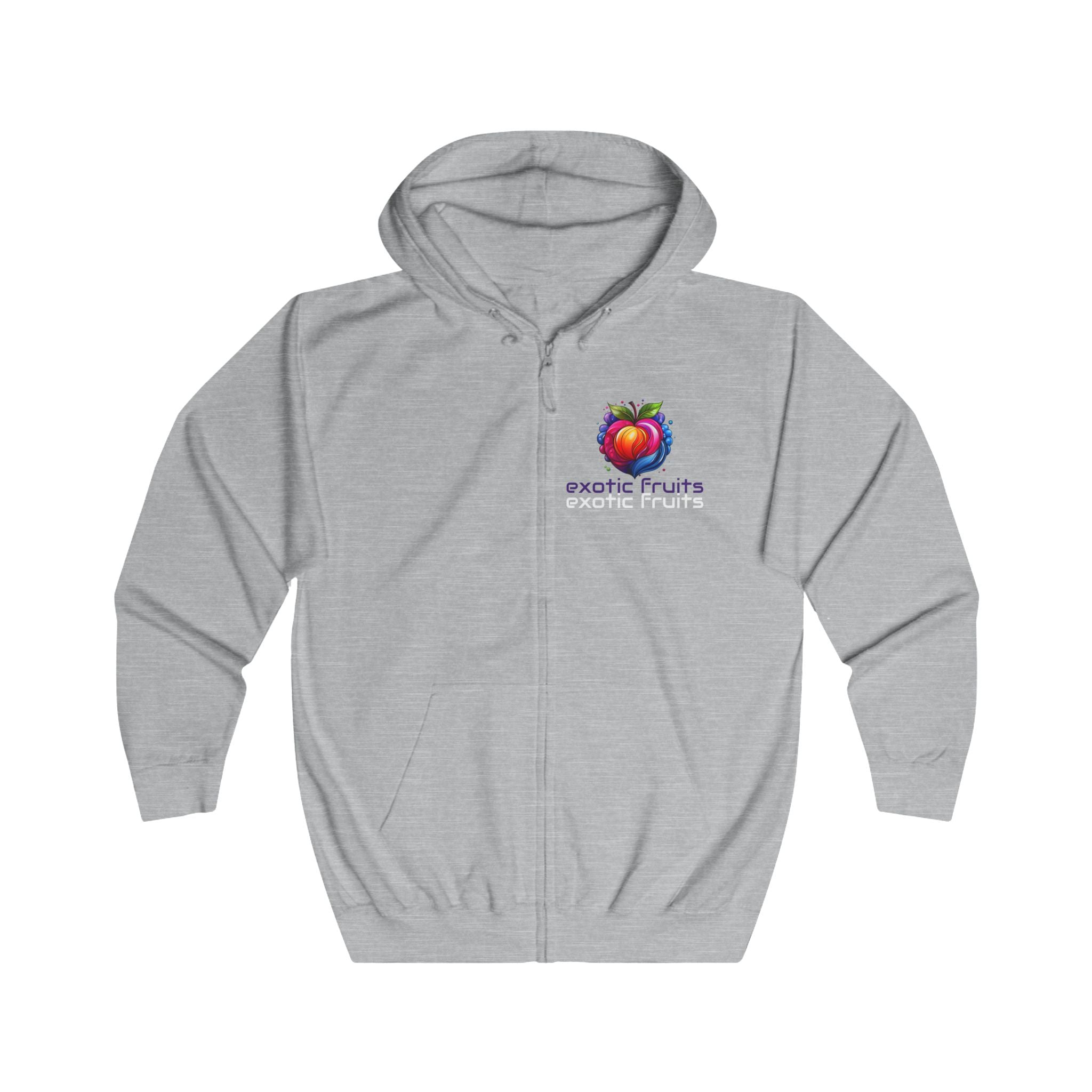 Exotic Fruits Full Zip Hoodie