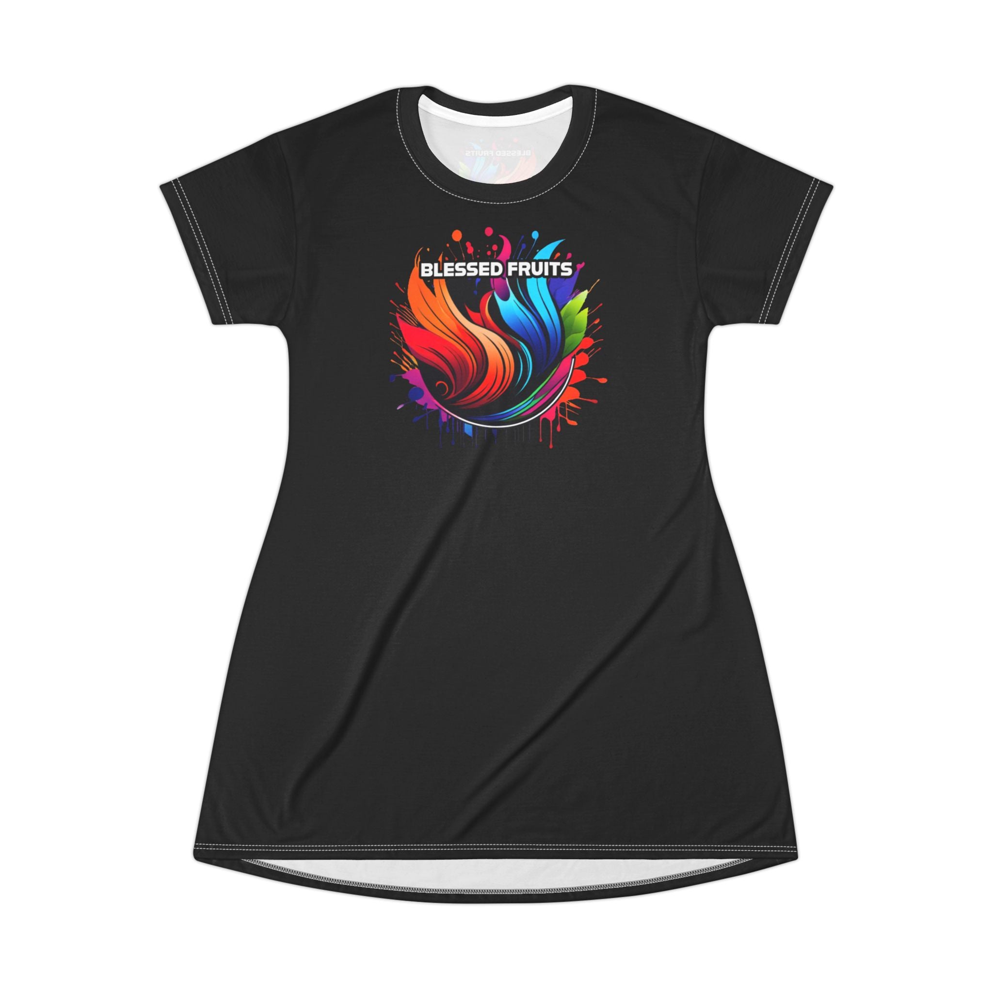 Blessed Fruits T-Shirt Dress
