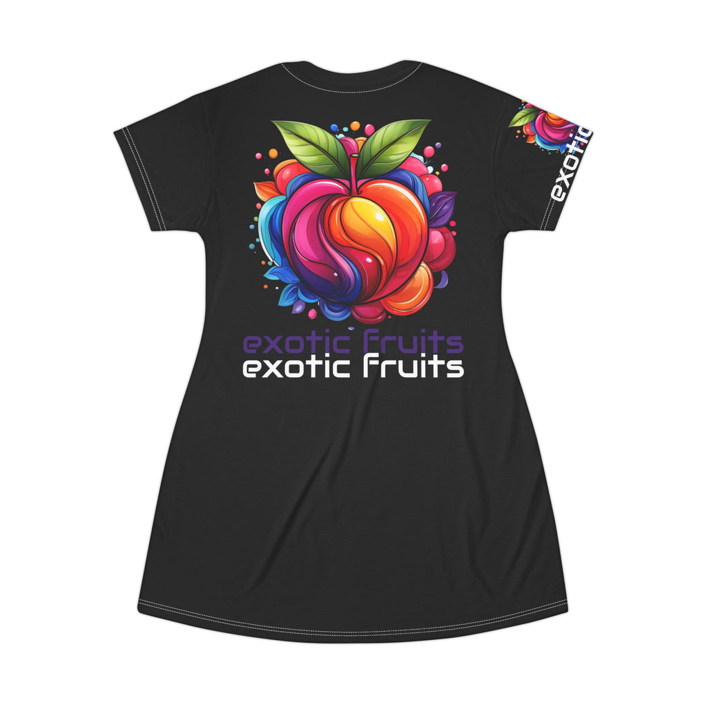 Exotic Fruits T-Shirt Dress