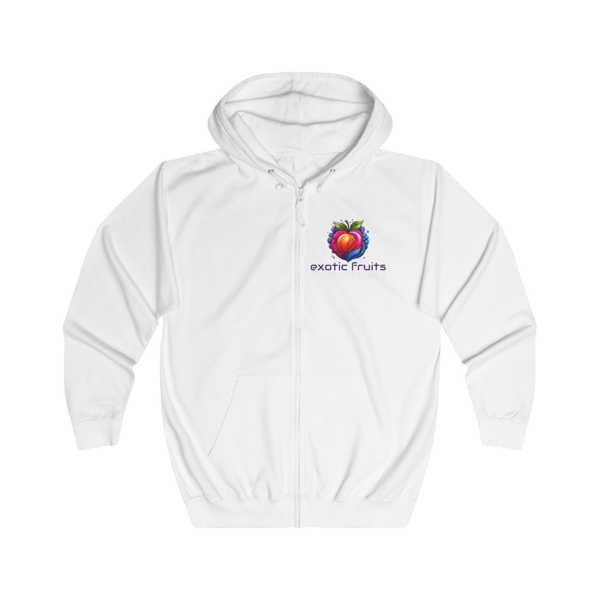 Exotic Fruits Full Zip Hoodie