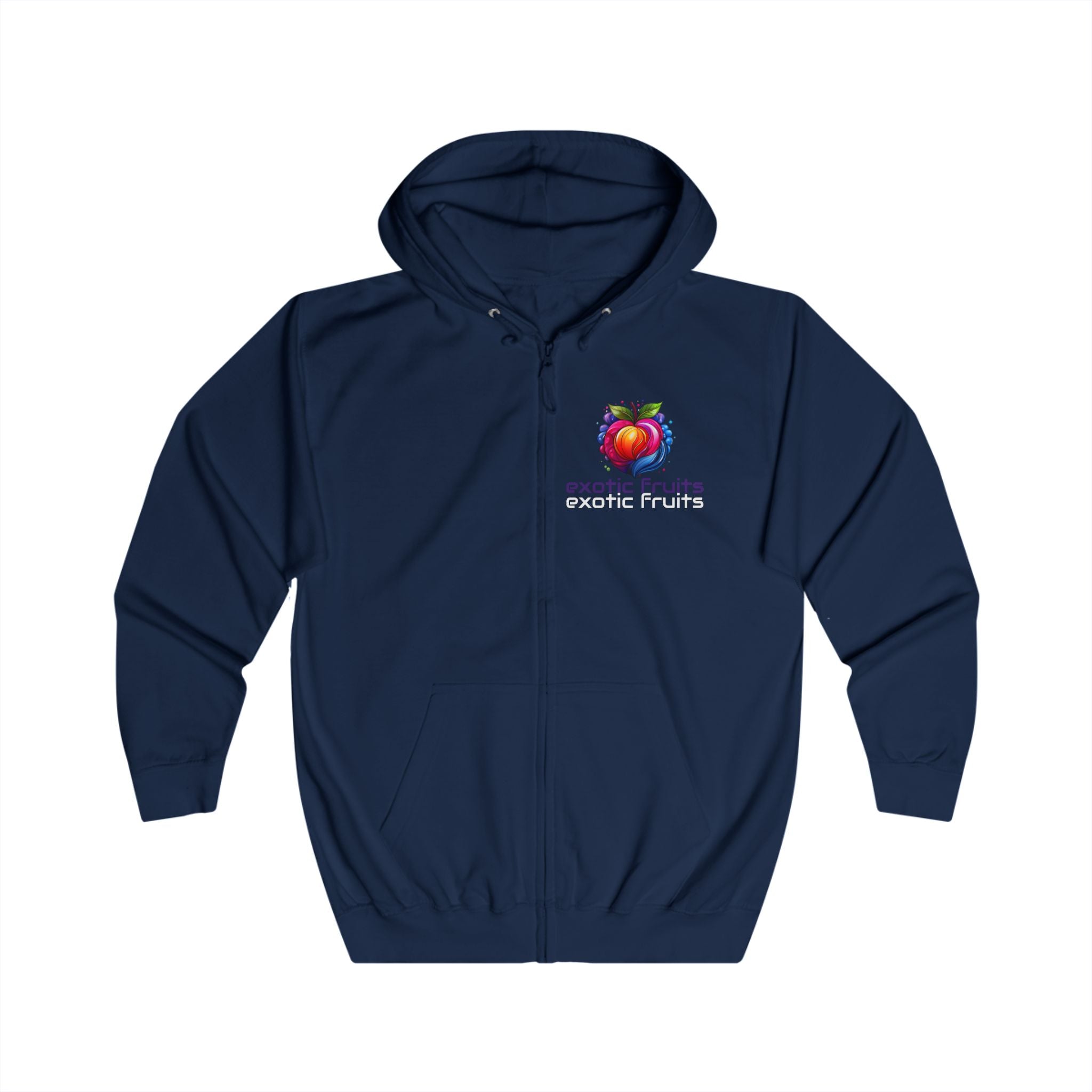 Exotic Fruits Full Zip Hoodie