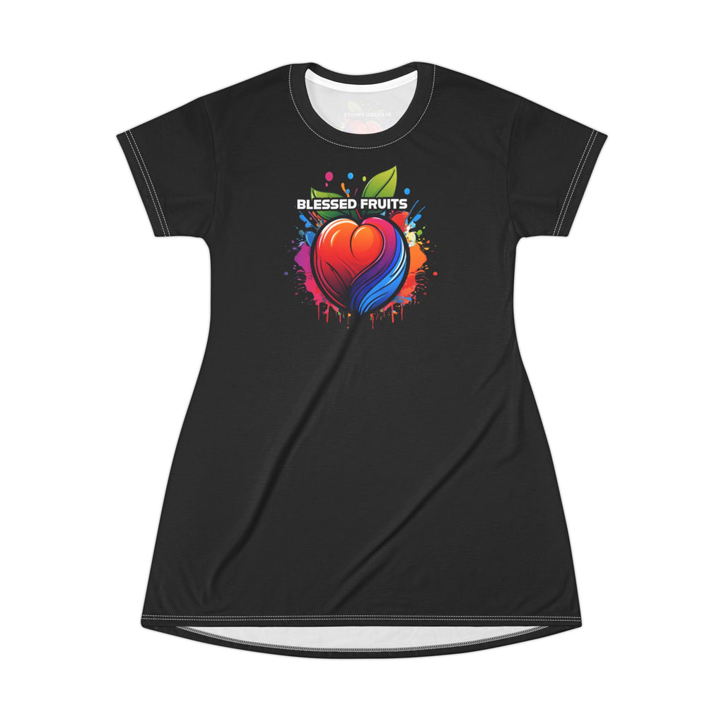 Blessed Fruits T-Shirt Dress