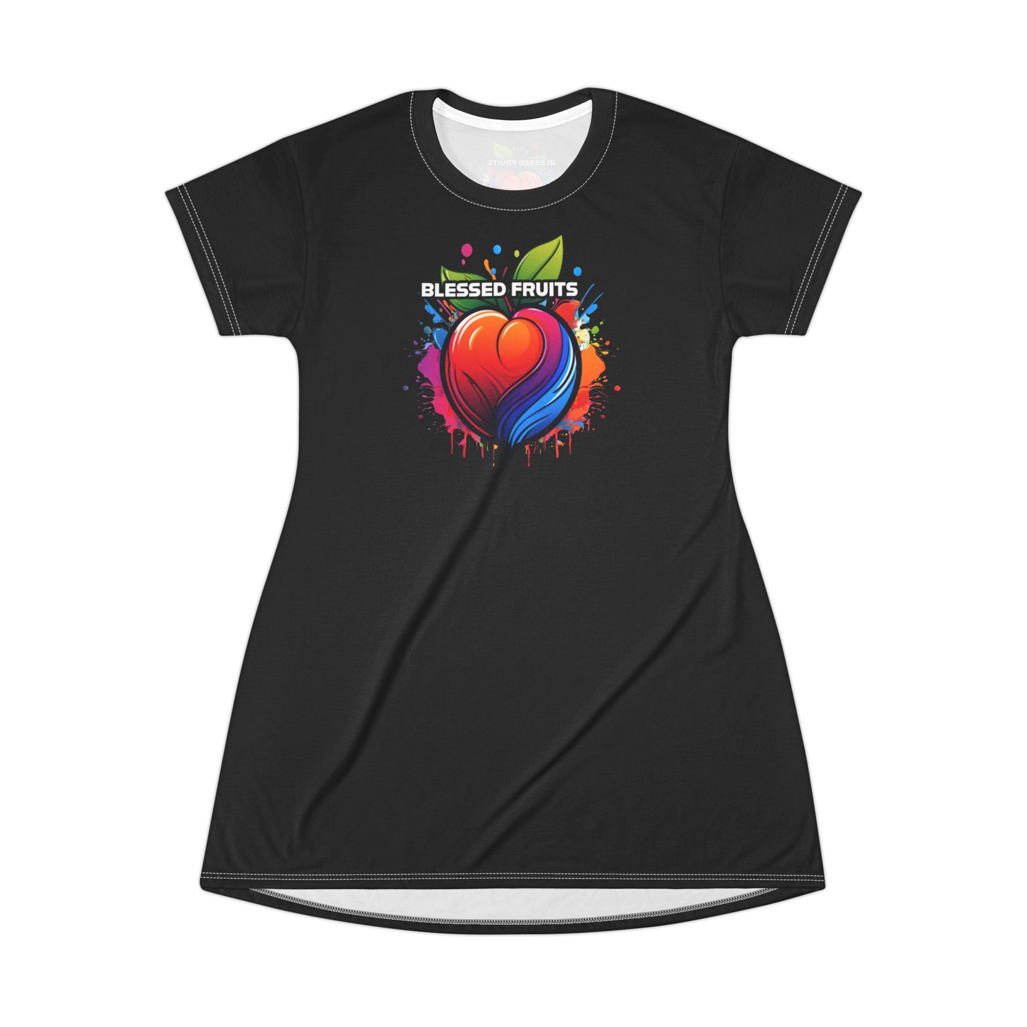 Blessed Fruits T-Shirt Dress