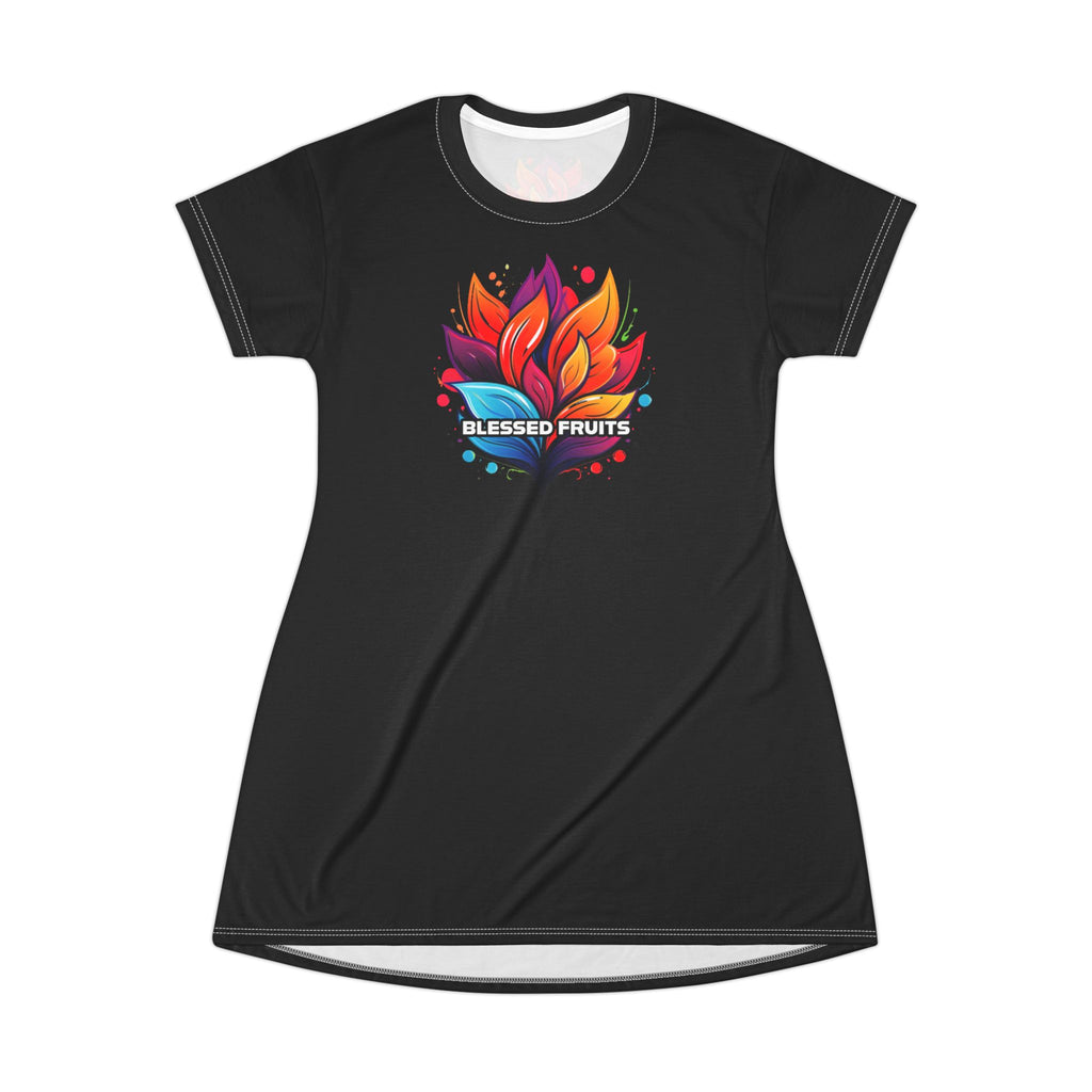 Blessed Fruits T-Shirt Dress