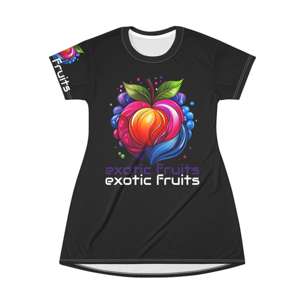 Exotic Fruits T-Shirt Dress