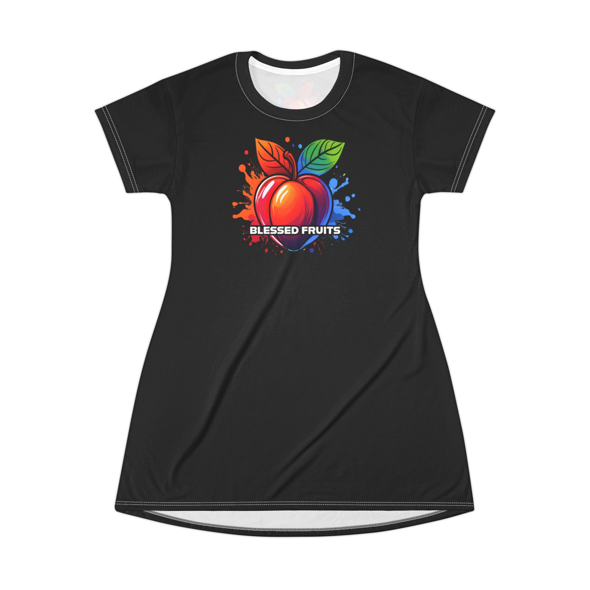 Blessed Fruits T-Shirt Dress