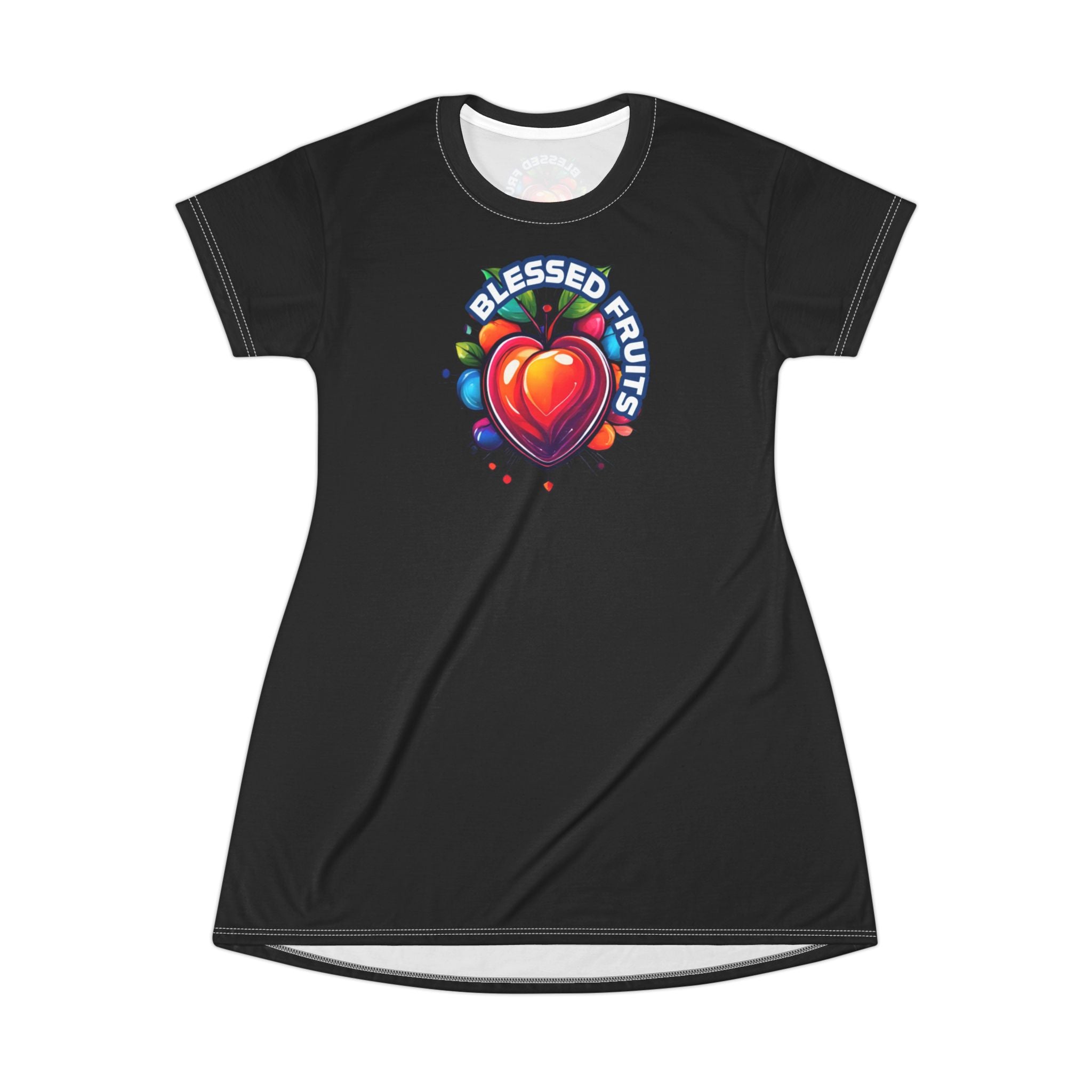 Blessed Fruits T-Shirt Dress