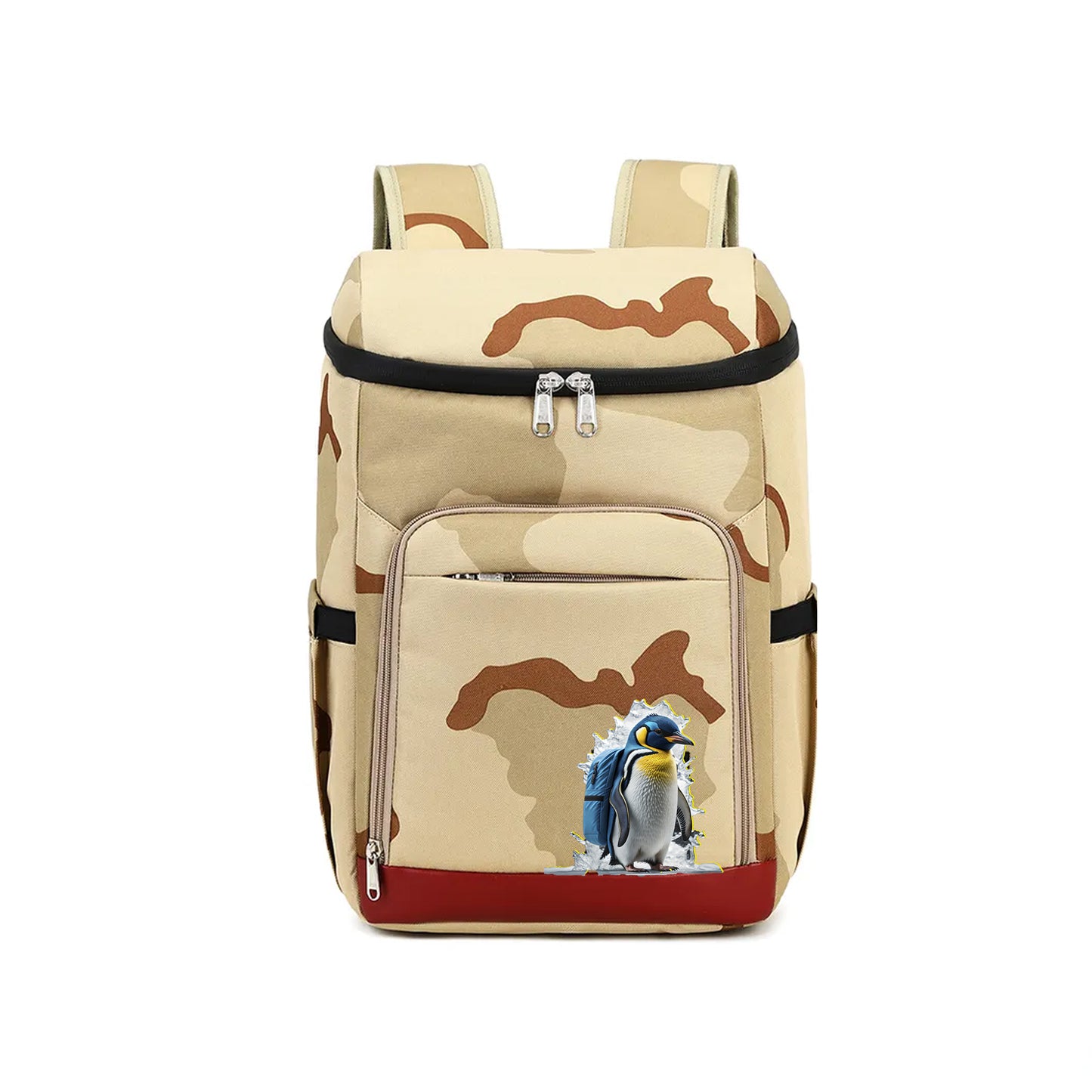 Back Pack Kooler - Light Brown Camo