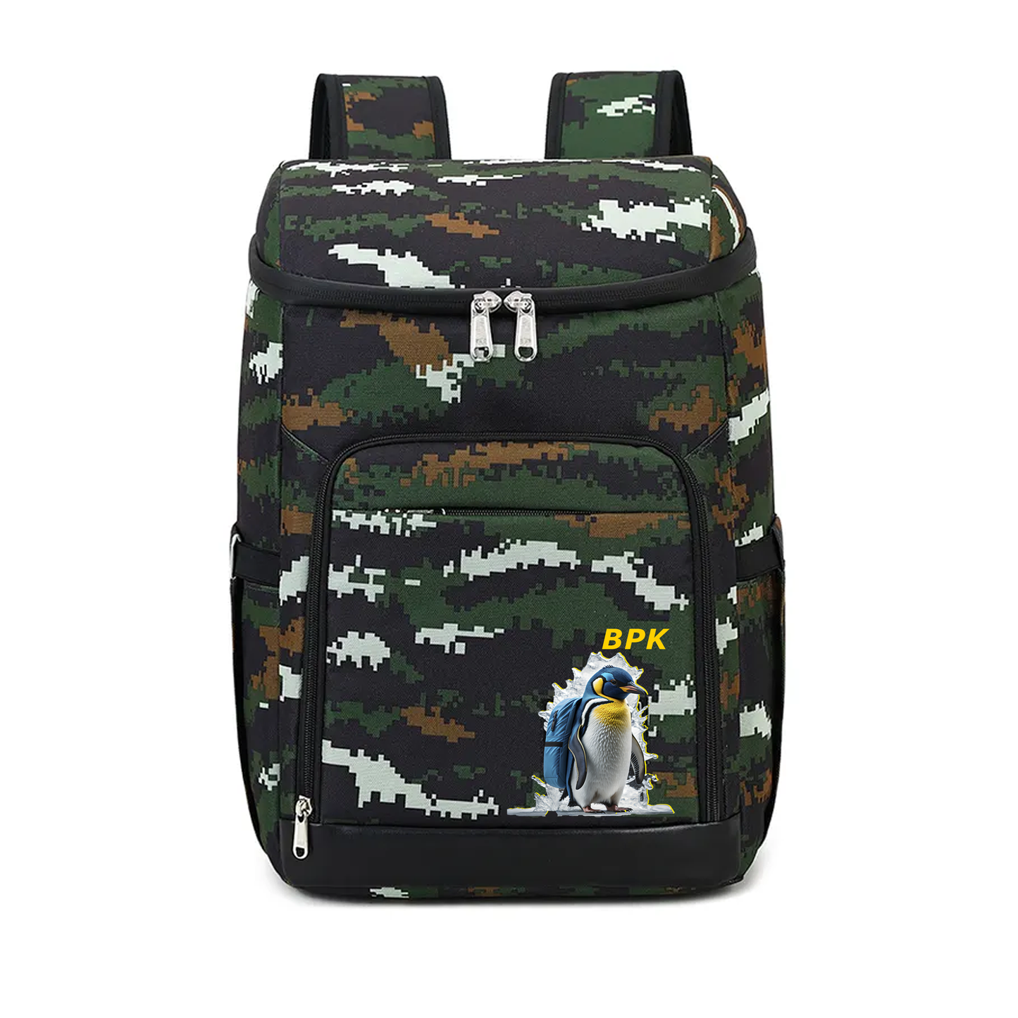 Back Pack Kooler - Green Camo