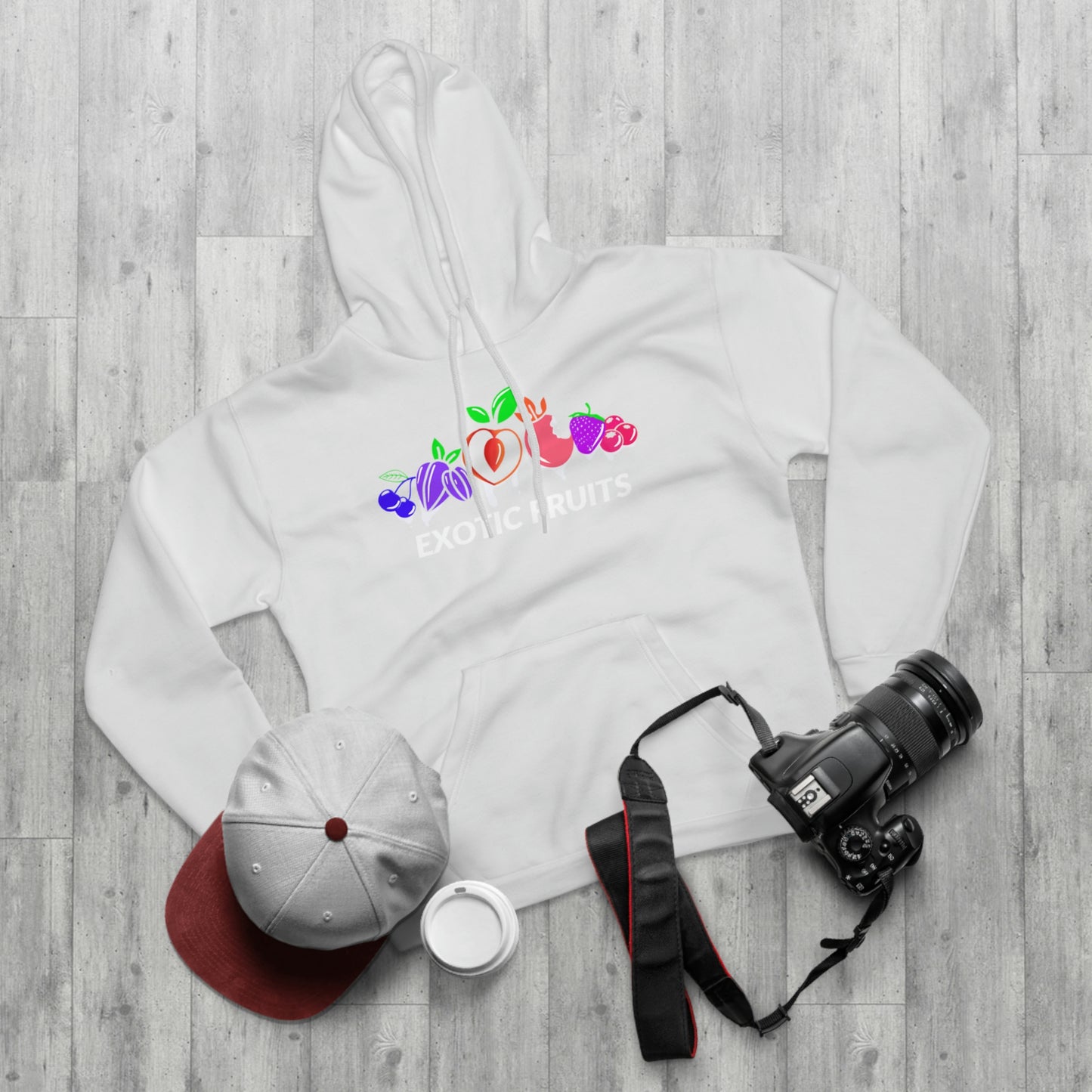 Exotic Fruits Pullover Hoodie