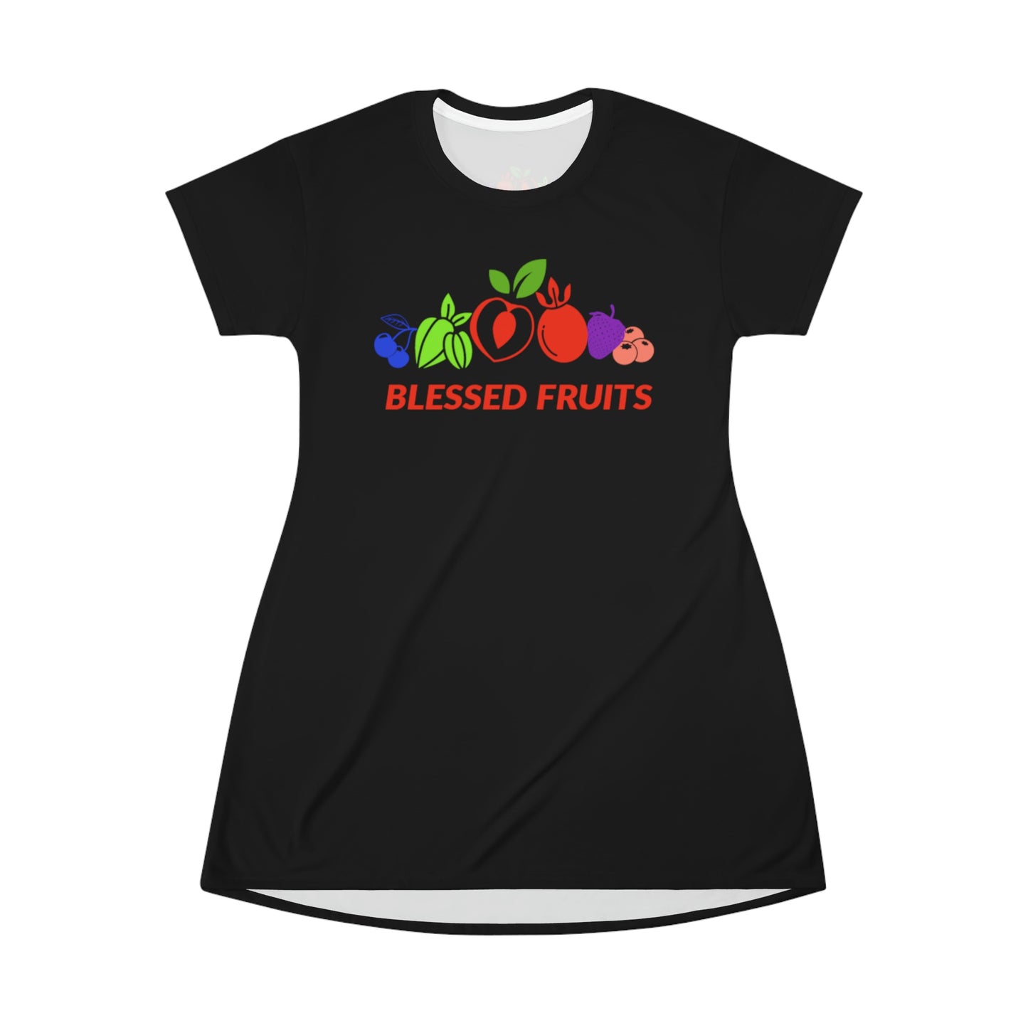 Blessed Fruits T-Shirt Dress