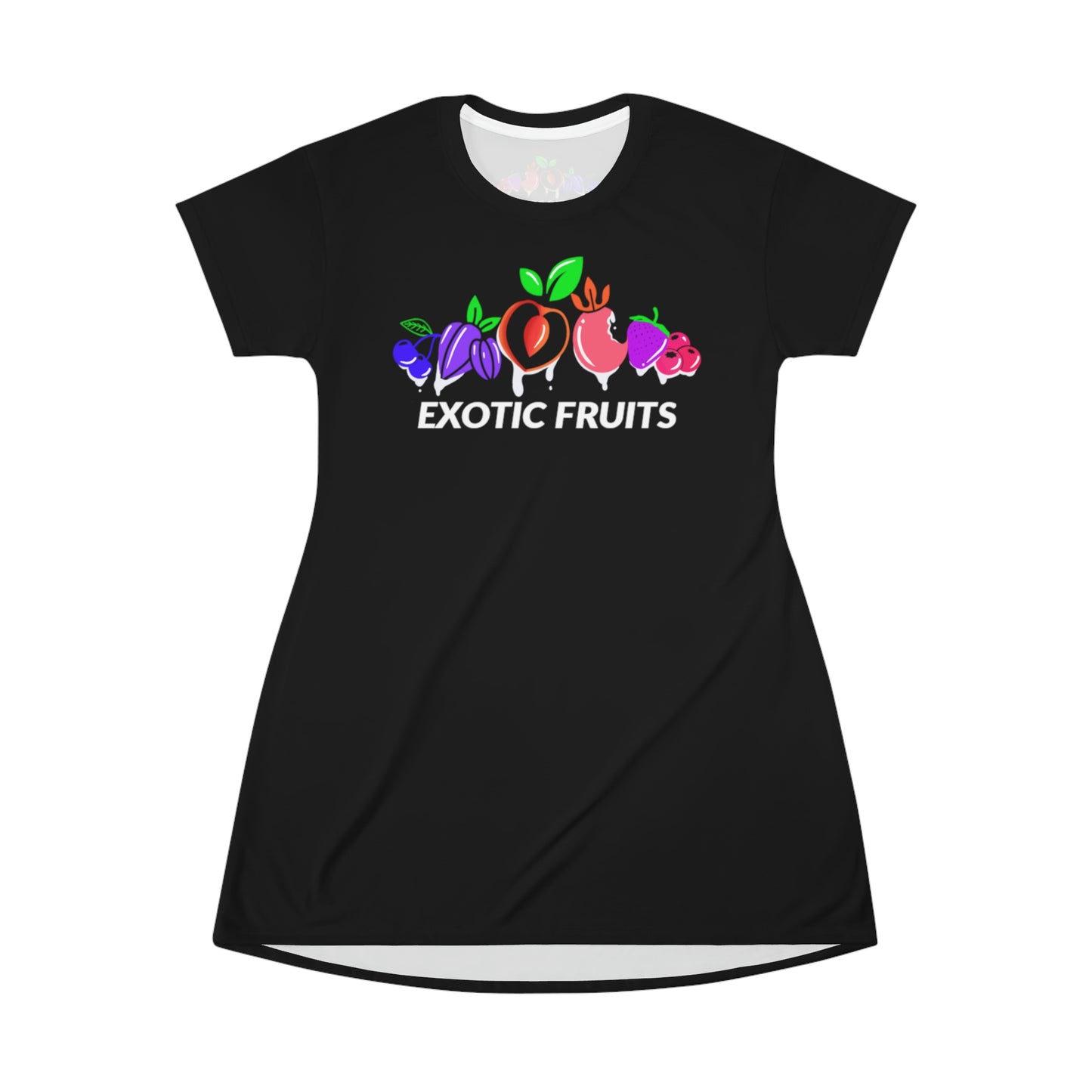 Exotic Fruits T-Shirt Dress