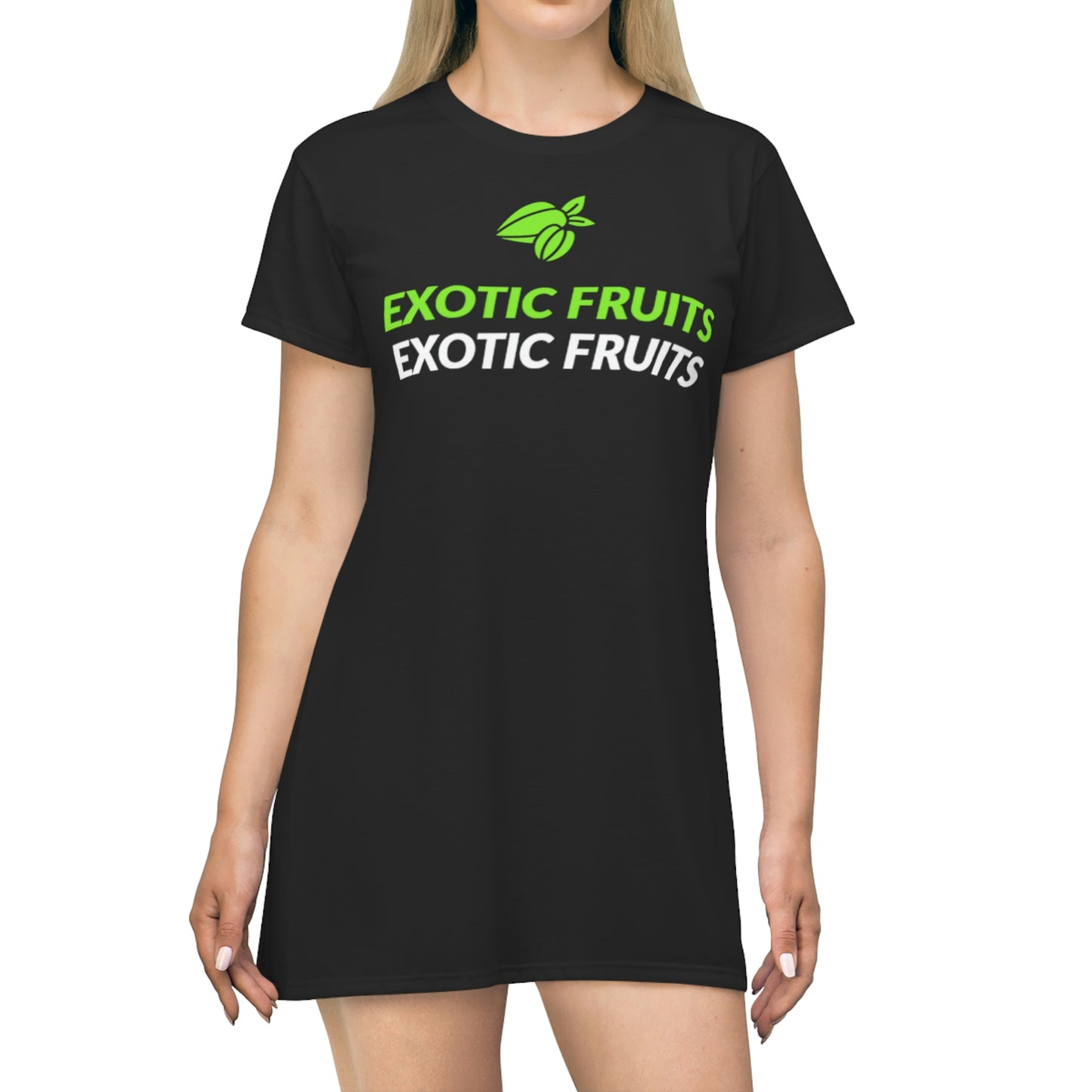 Exotic Fruits T-Shirt Dress